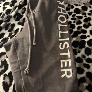Hollister Charcoal Joggers